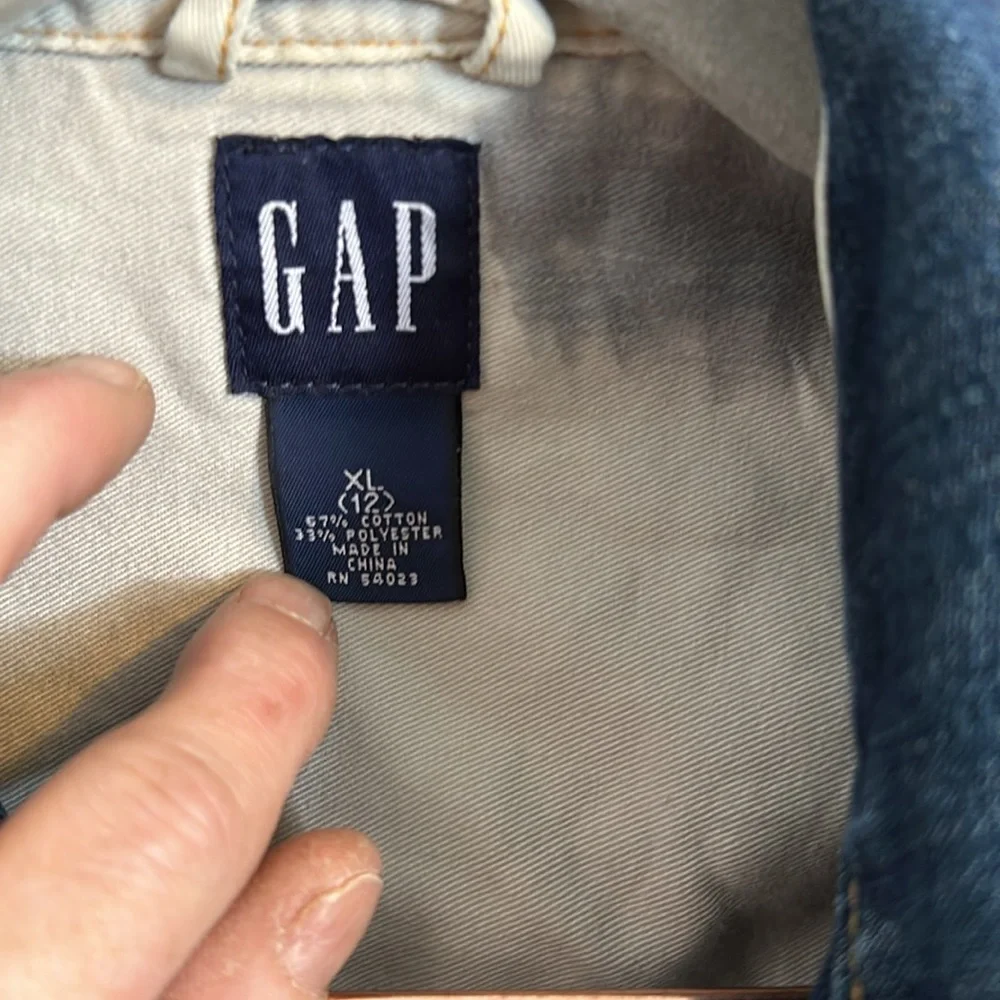 GAP Blue Denim Jean Jacket - Kids